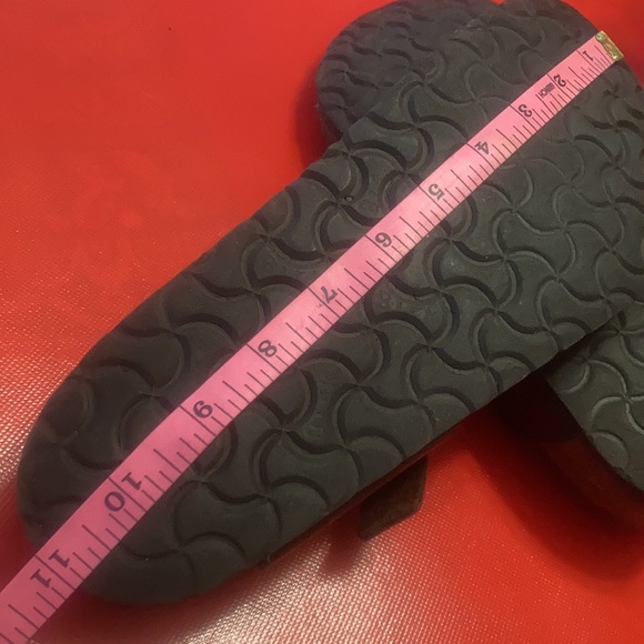 Birkenstock Gizeh birko-flor golden brown sandals. - Picture 12 of 12